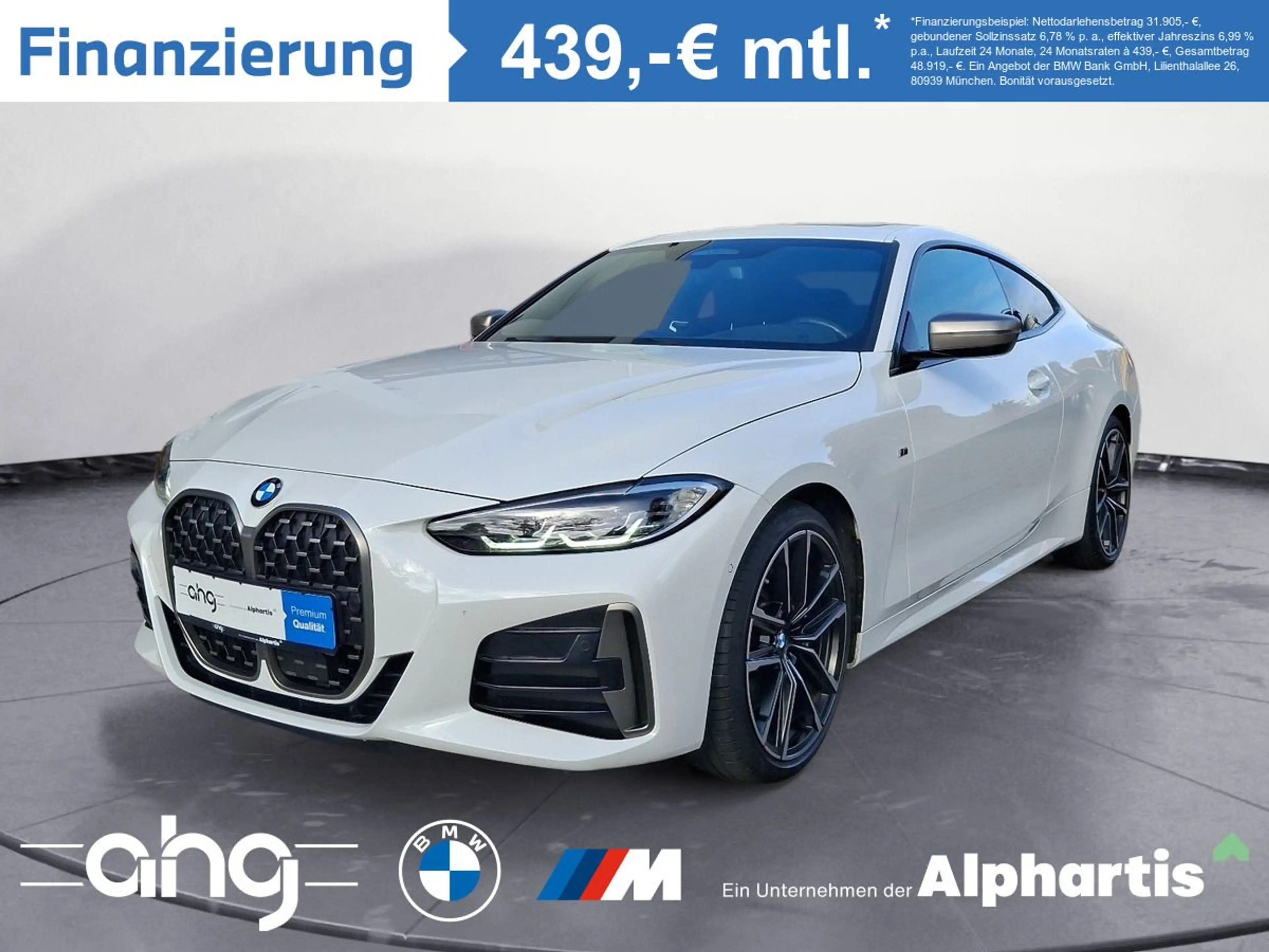BMW M4 i xDrive Coupe Sport Aut. Standhzg. Glasdach