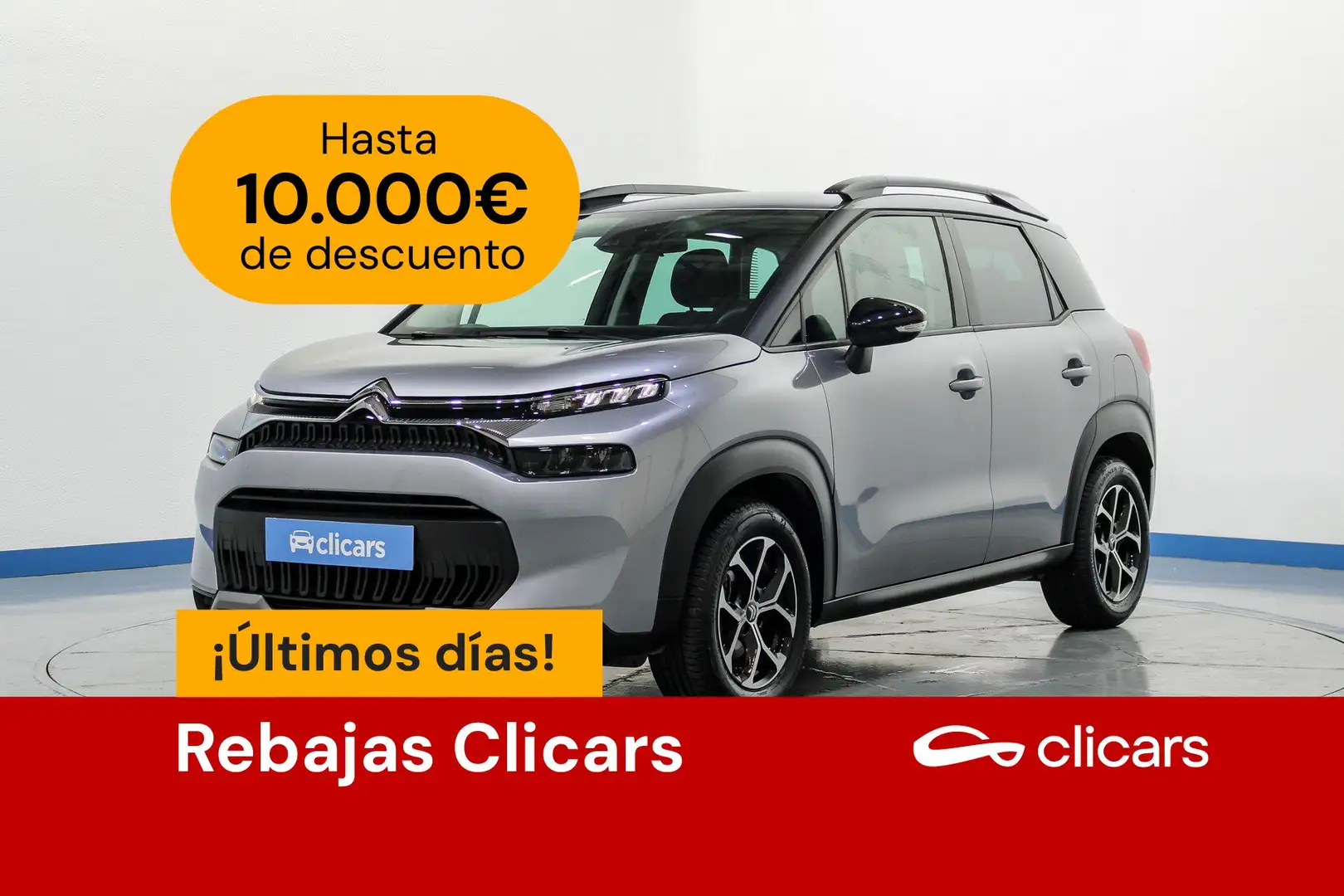 Citroen C3 Aircross Puretech S&S Plus 110 Zilver - 1