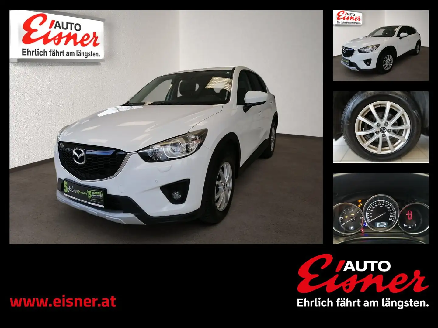 Mazda CX-5 CD175 AWD AT REVOLUTION Inkl. AHV Weiß - 1