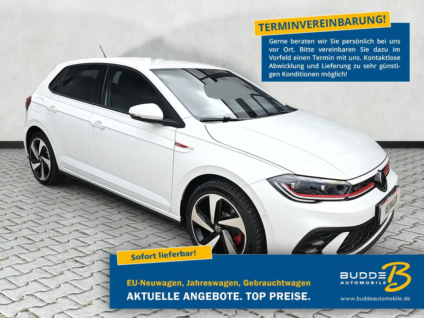 Volkswagen Polo GTI Polo 2.0 TSI DSG GTI IQLight IQDrive AppConnect Blanc - 1