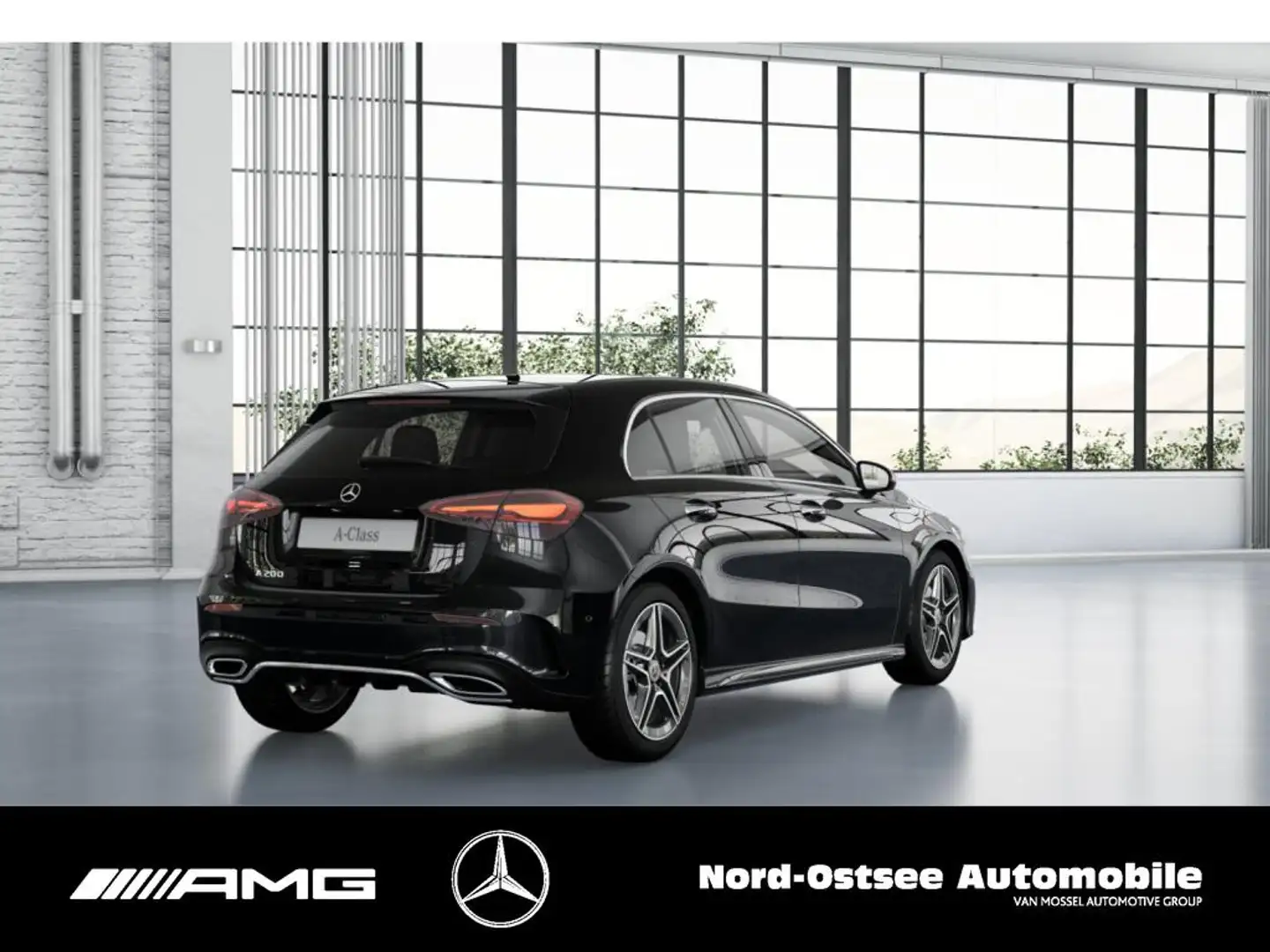 Mercedes-Benz A 200 AMG LED SHZ KEYLESS-GO Schwarz - 2