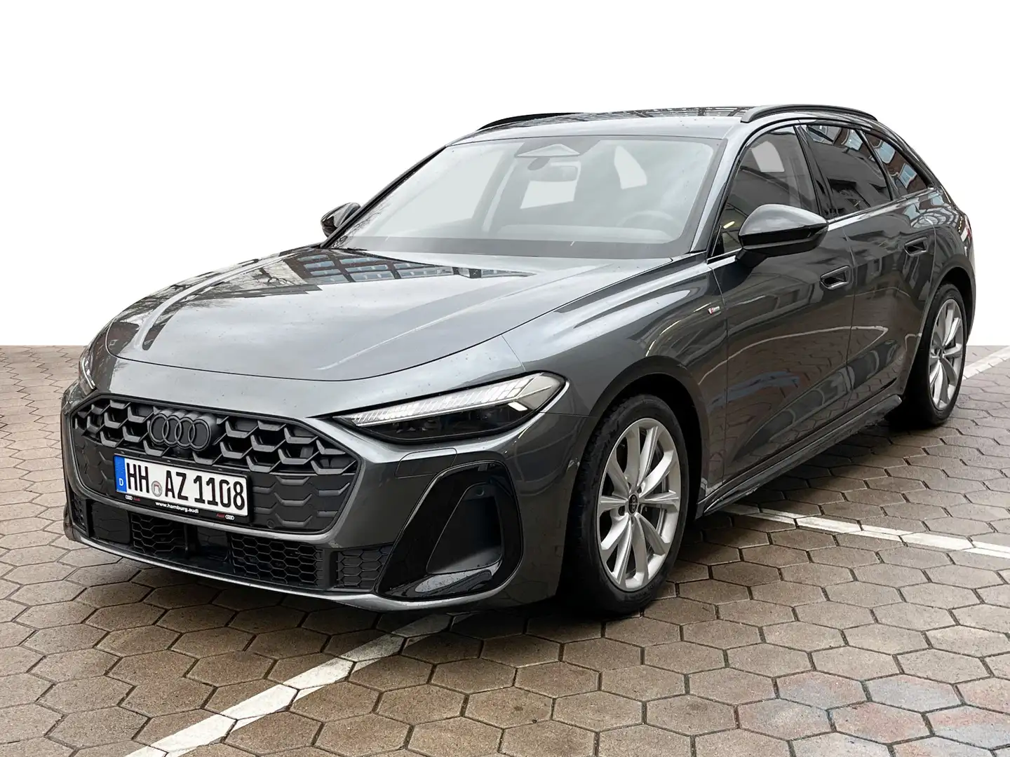 Audi A5 TDI quattro 150 kW S tronic S line Navi Grau - 2