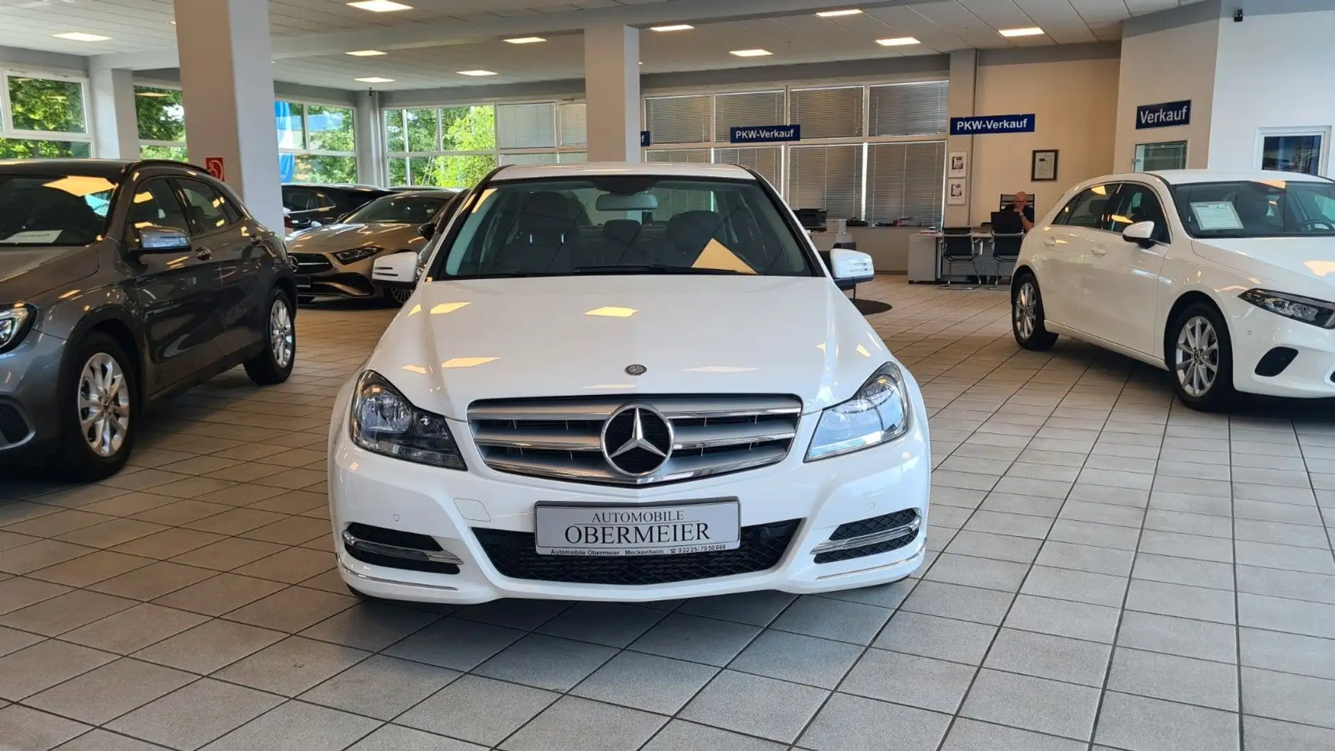 Mercedes-Benz C 180 Avantgarde 7G-Tr. PTS SHZ Spiegel-Paket Blanco - 2
