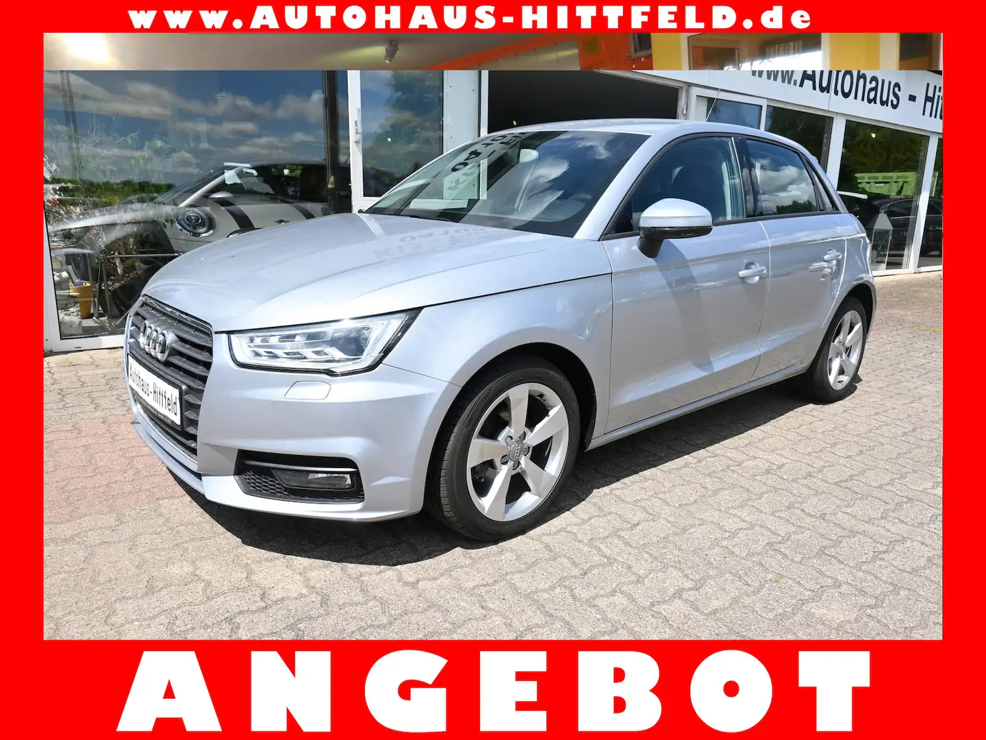 Audi A1 1.0 TFSI Sportback*sport ultra* Navi Xenon Argent - 1