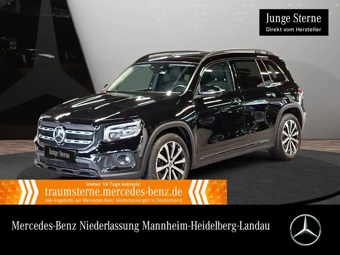 Mercedes-Benz GLB 220 d 4M PROGRESSIVE+NIGHT+PANO+360°+HUD+8G Noir - 1