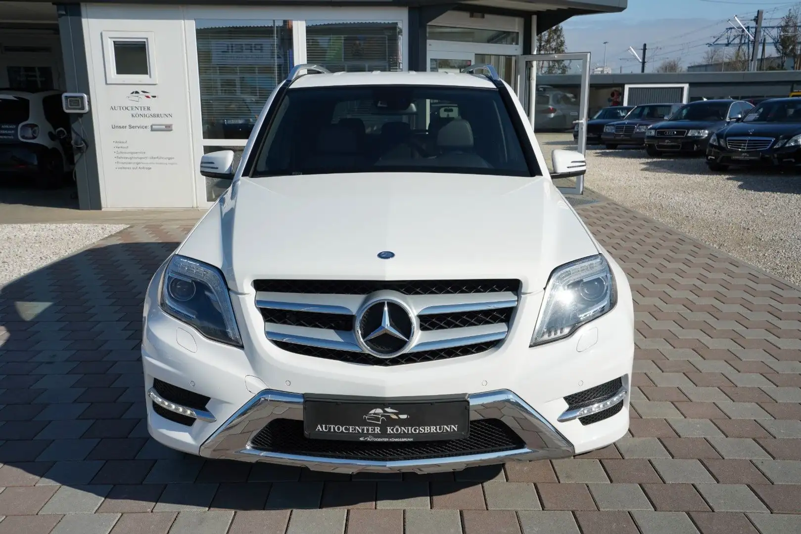 Mercedes-Benz GLK 220 GLK220 CDI BlueEfficiency*4Matic*AMG Line*20Zoll Blanc - 2