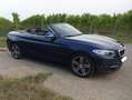 BMW 220 2er 220d Cabrio Sport-Aut. Blau - thumbnail 11