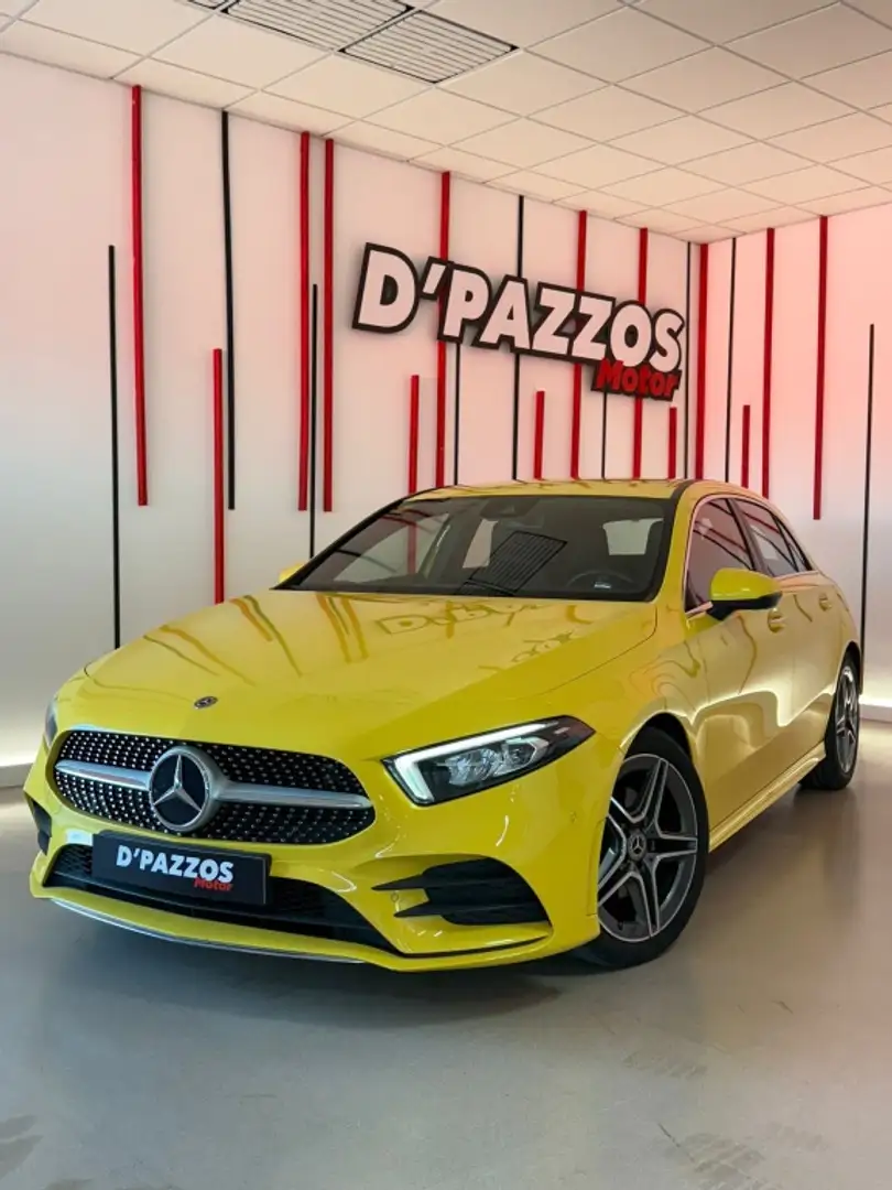 Mercedes-Benz A 180 7G-DCT Gelb - 1