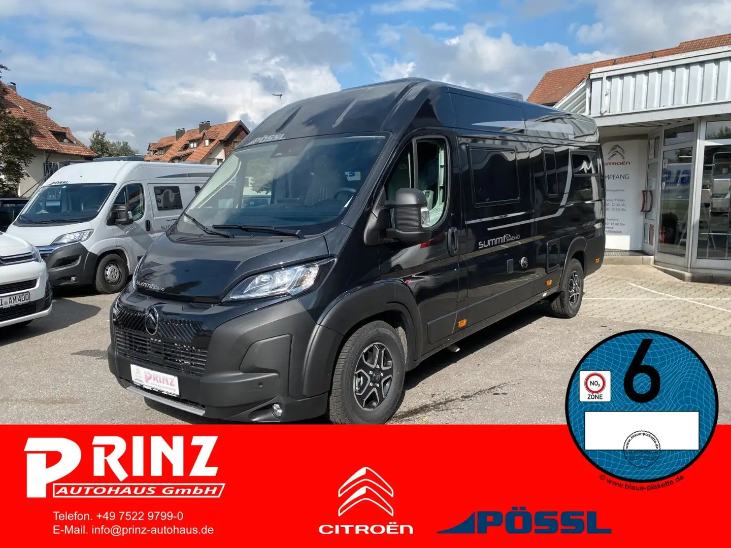 Pössl Summit 640 Shine 140 PS Heavy*2.Batterie*DuoCont Schwarz - 1