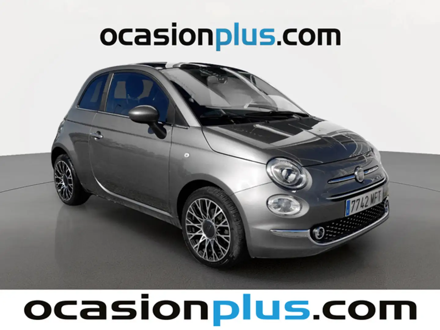 Fiat 500 1.0 Hybrid Dolcevita 52kW Gris - 2