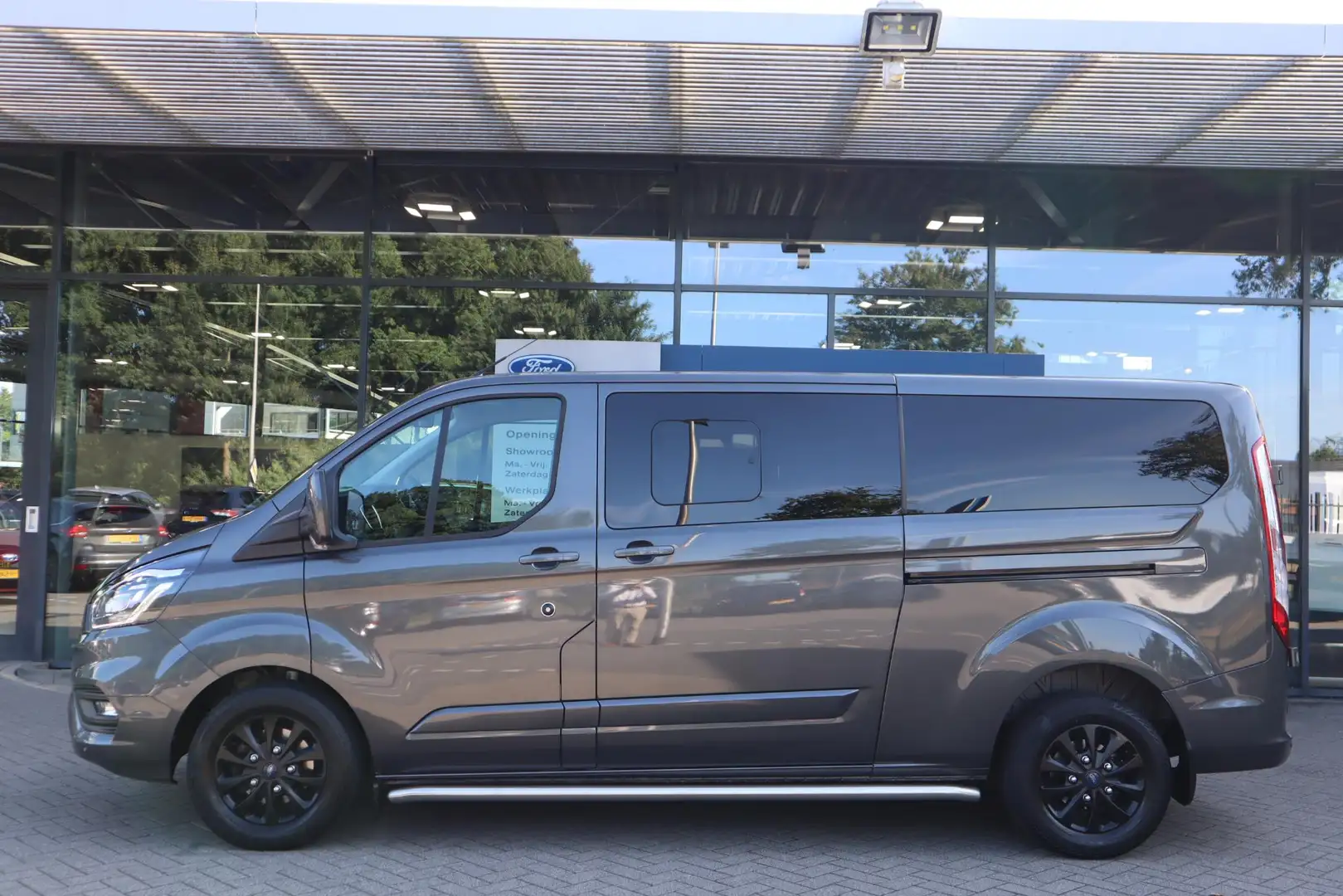 Ford Transit Custom 170PK L2 LIMITED DC AUTOMAAT APPLE/ANDROID SIDEBAR Gris - 2