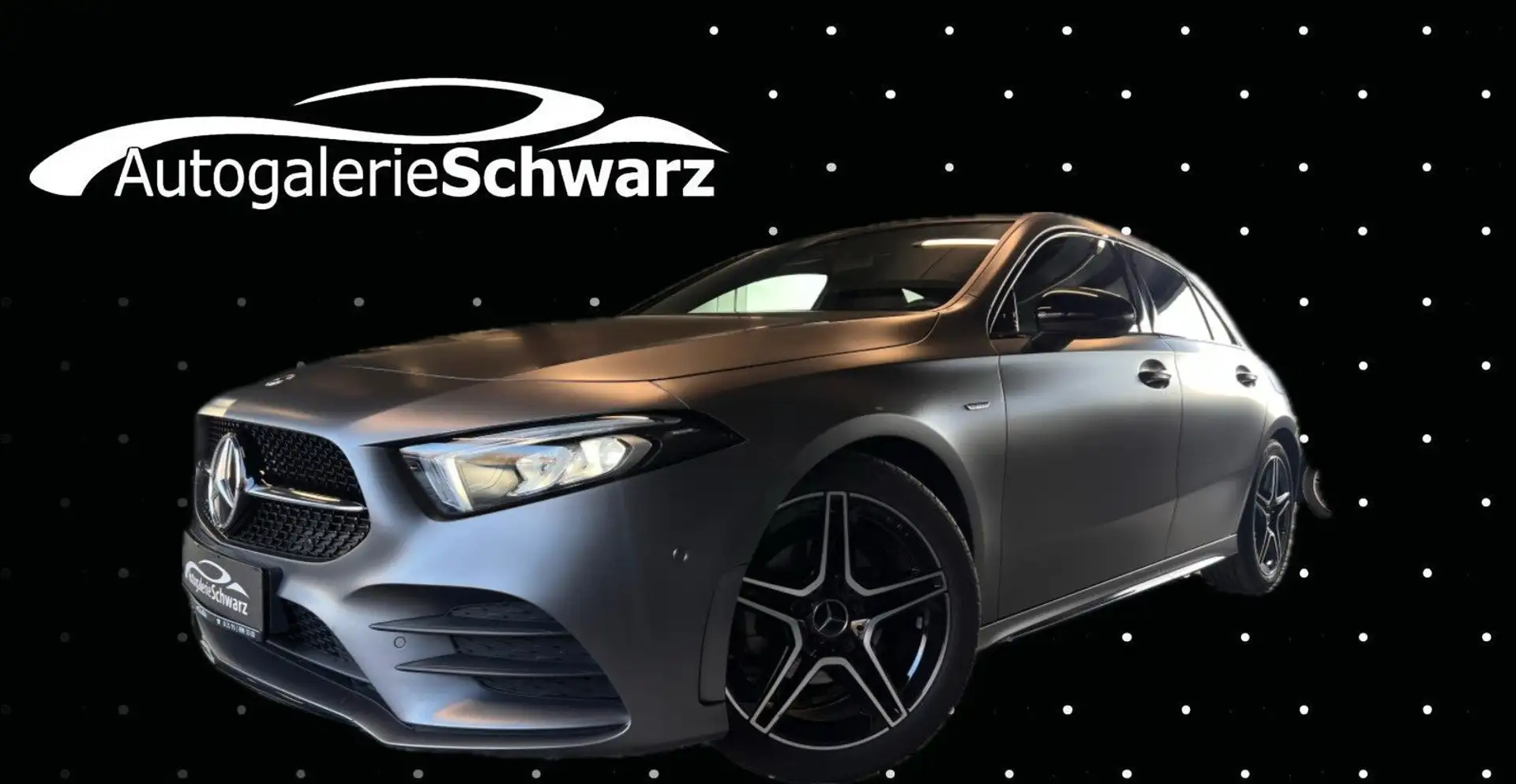 Mercedes-Benz A 180 7G AMG NIGHT MAGNO-MATT LED AUGR+KAM AMBTE Grau - 1