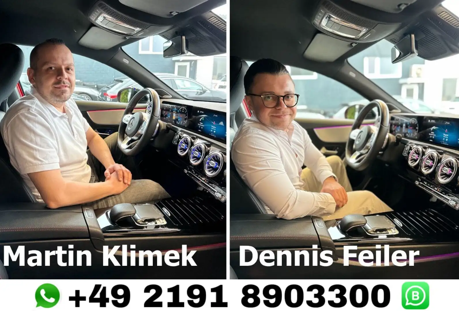Mercedes-Benz A 180 7G AMG NIGHT MAGNO-MATT LED AUGR+KAM AMBTE Grau - 2