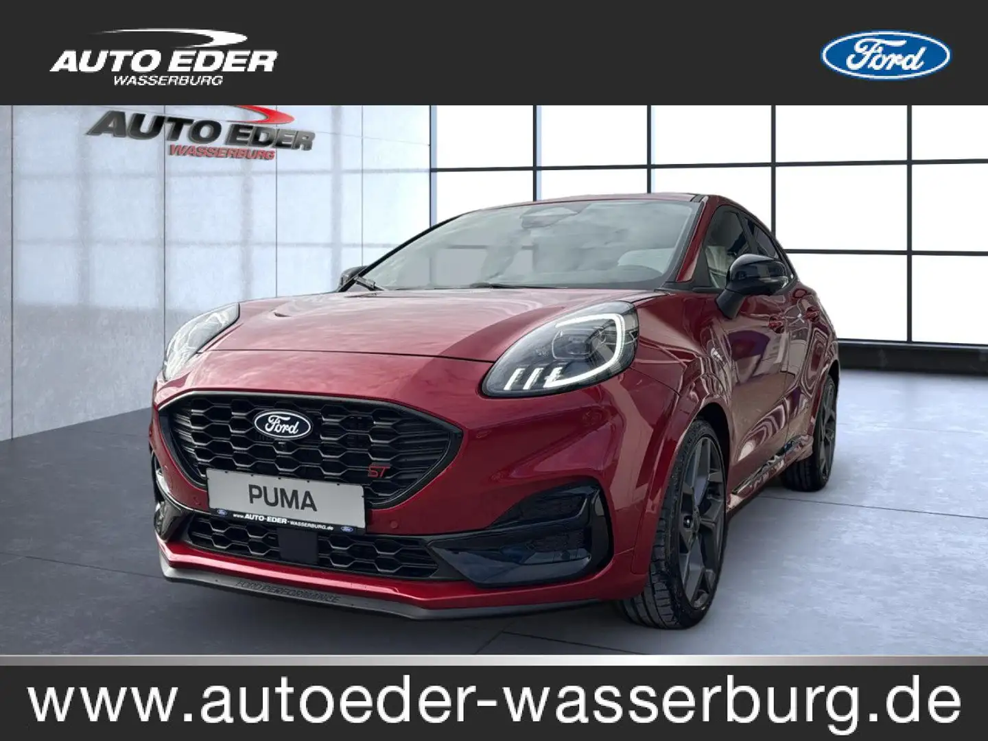 Ford Puma ST 1.0 EcoBoost MHEV Autom. 5 Jahre Garantie Rouge - 1