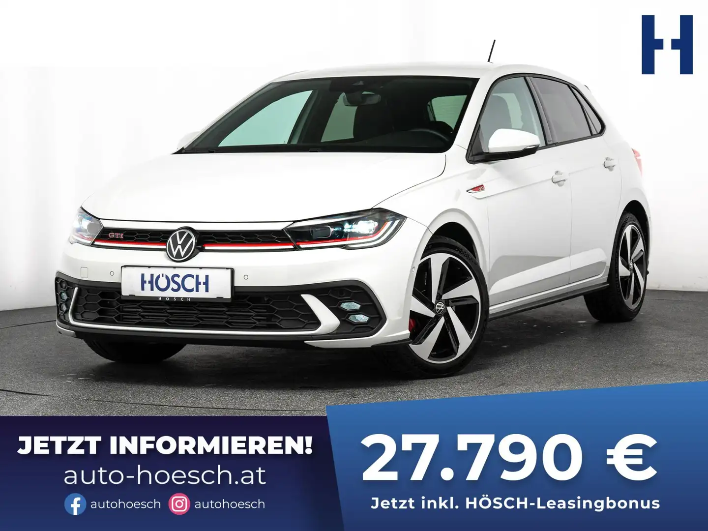 Volkswagen Polo GTI Aut. ASSISTENZ MATRIX TOP-ANGEBOT Weiß - 1