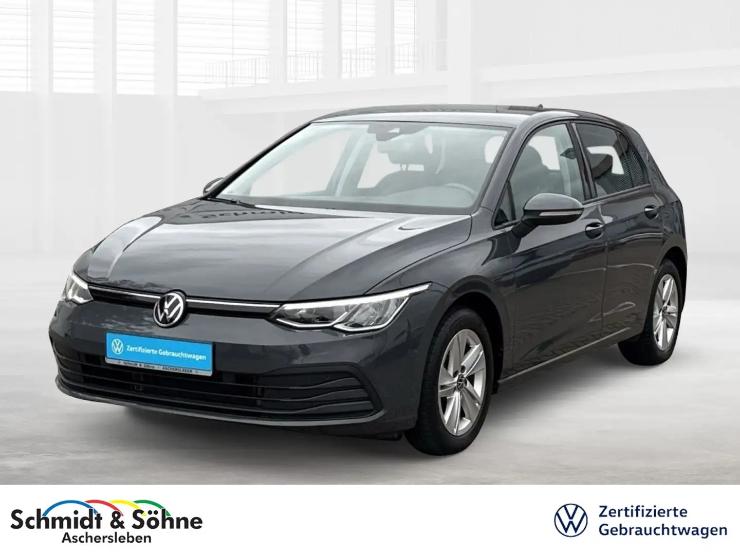 Volkswagen Golf VIII Life 1.5 TSI 6-Gang ACC, NAV, EPH,APP Klima Grau - 1