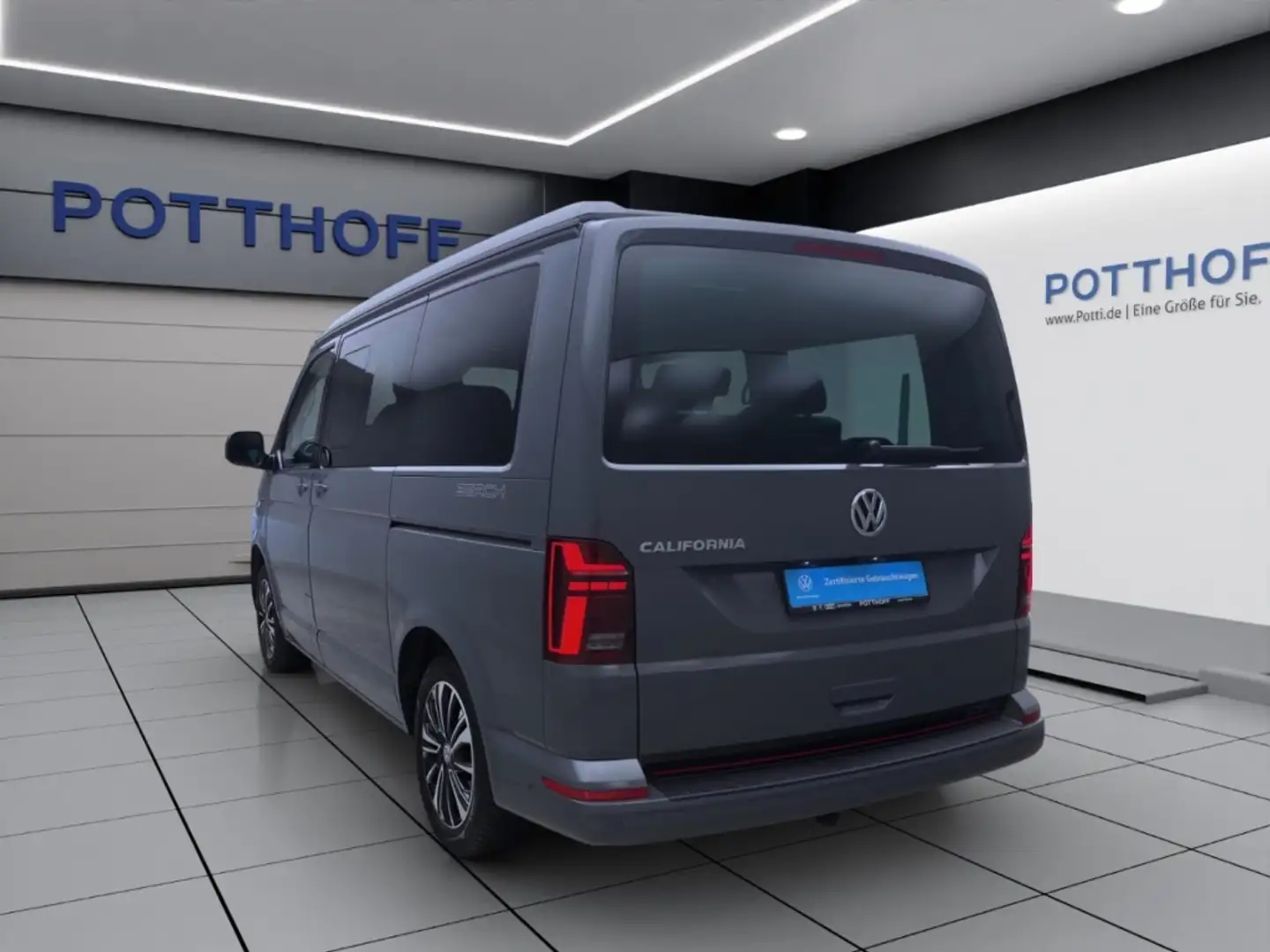 Volkswagen T6.1 California 2.0 TDI DSG BEACH TOUR EDITION STANDHZG AHK NAVI Grau - 2