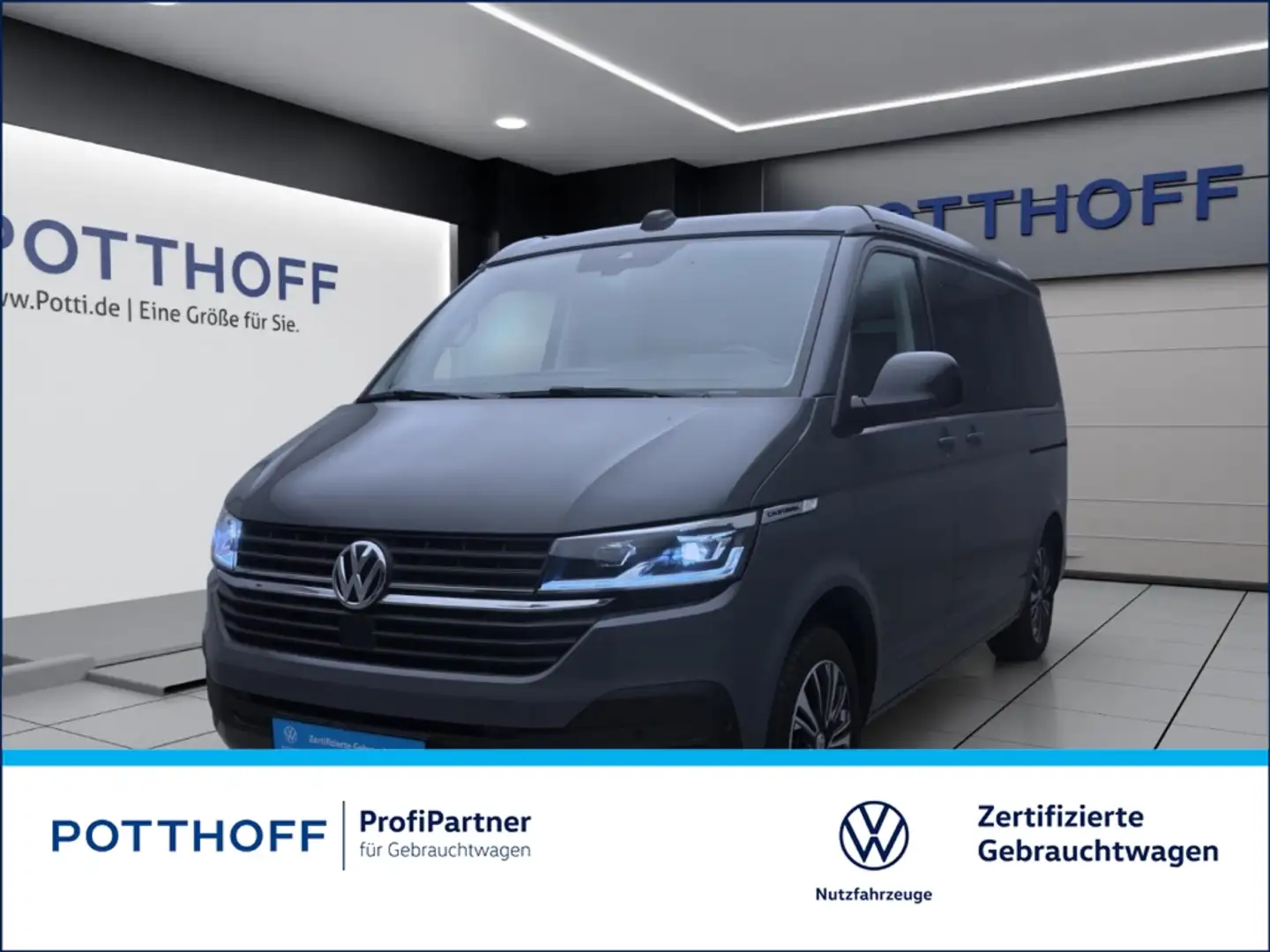 Volkswagen T6.1 California 2.0 TDI DSG BEACH TOUR EDITION STANDHZG AHK NAVI Grau - 1