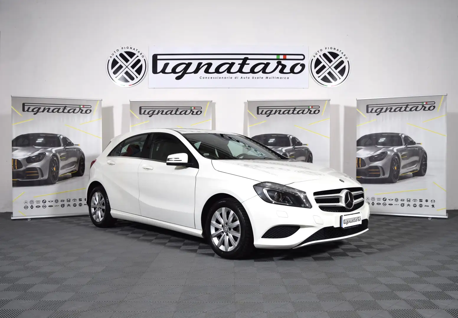 Mercedes-Benz A 180 A 180 Cdi Sport Neopat.,Xenon,Pelle,Navi,Bluetooth Bianco - 1