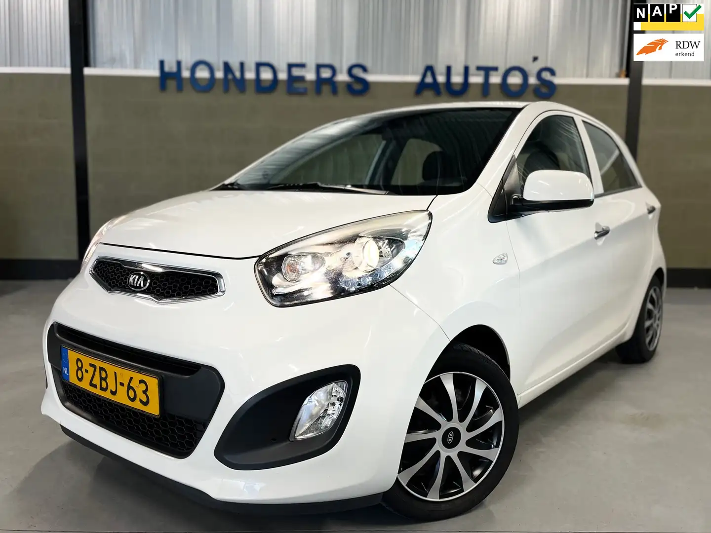 Kia Picanto 1.0 CVVT BusinessLine I NAVIGATIE I BLUETOOTH I US Bianco - 1