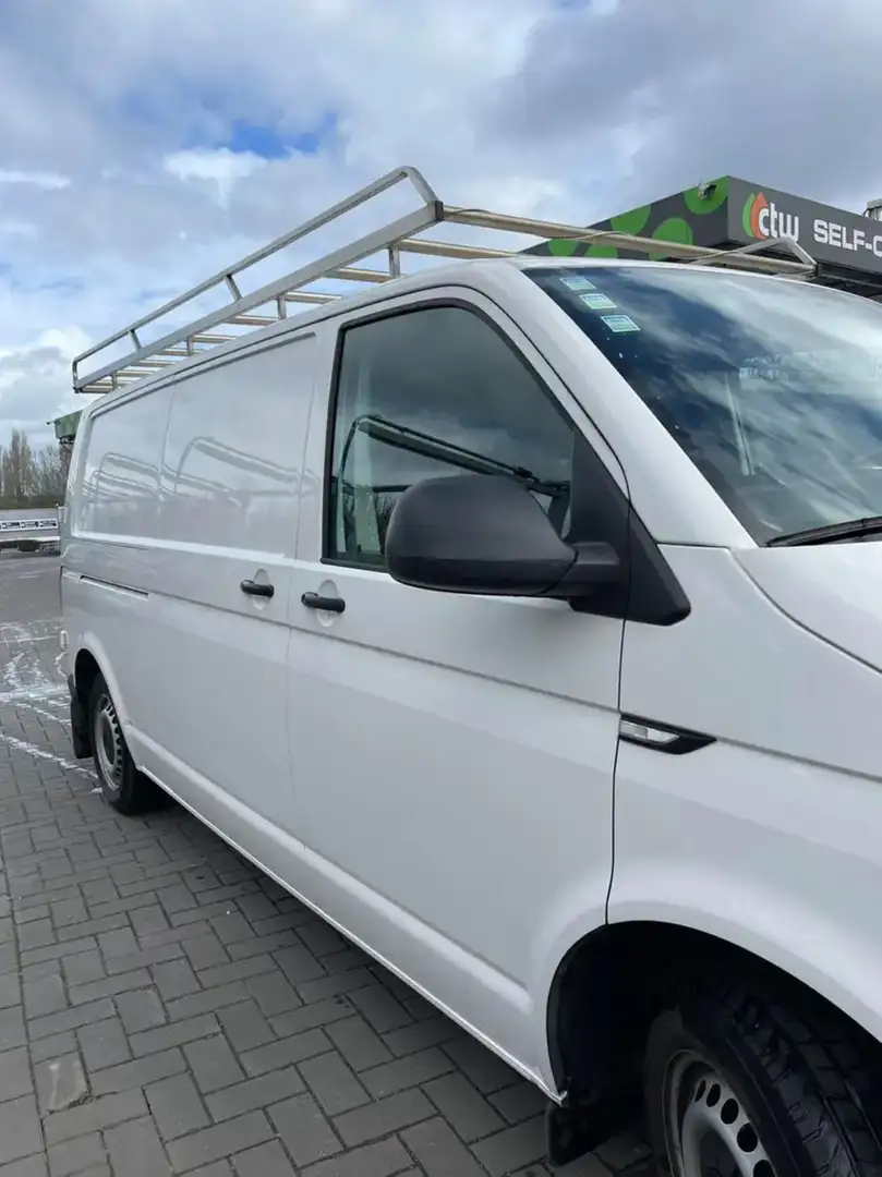 Volkswagen T6 Transporter 2.0 TDi SCR BMT Blanc - 2