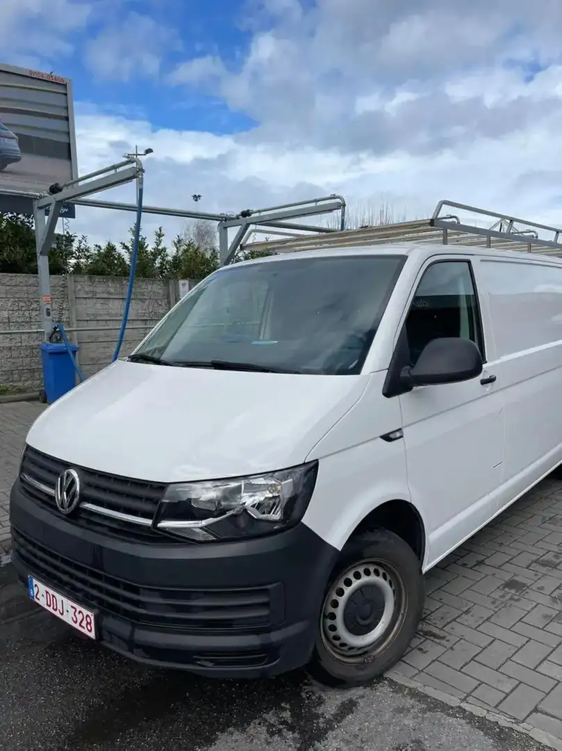 Volkswagen T6 Transporter 2.0 TDi SCR BMT Blanc - 1