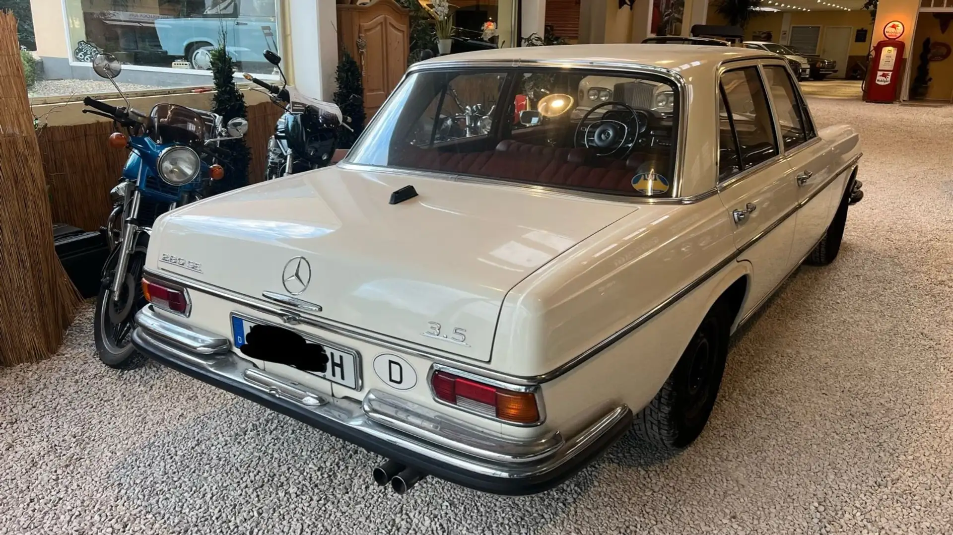 Mercedes-Benz 280 SE Blanc - 2