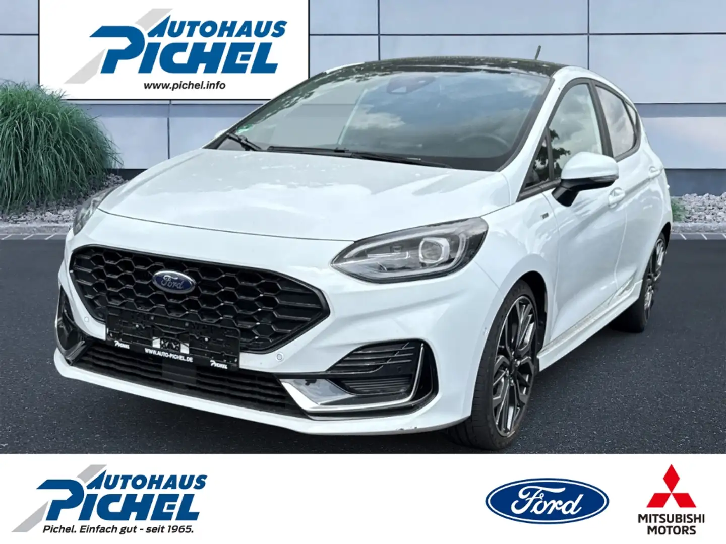Ford Fiesta ST-Line Vignale TWA+PANODACH+MATRIX LED+FGS Weiß - 1