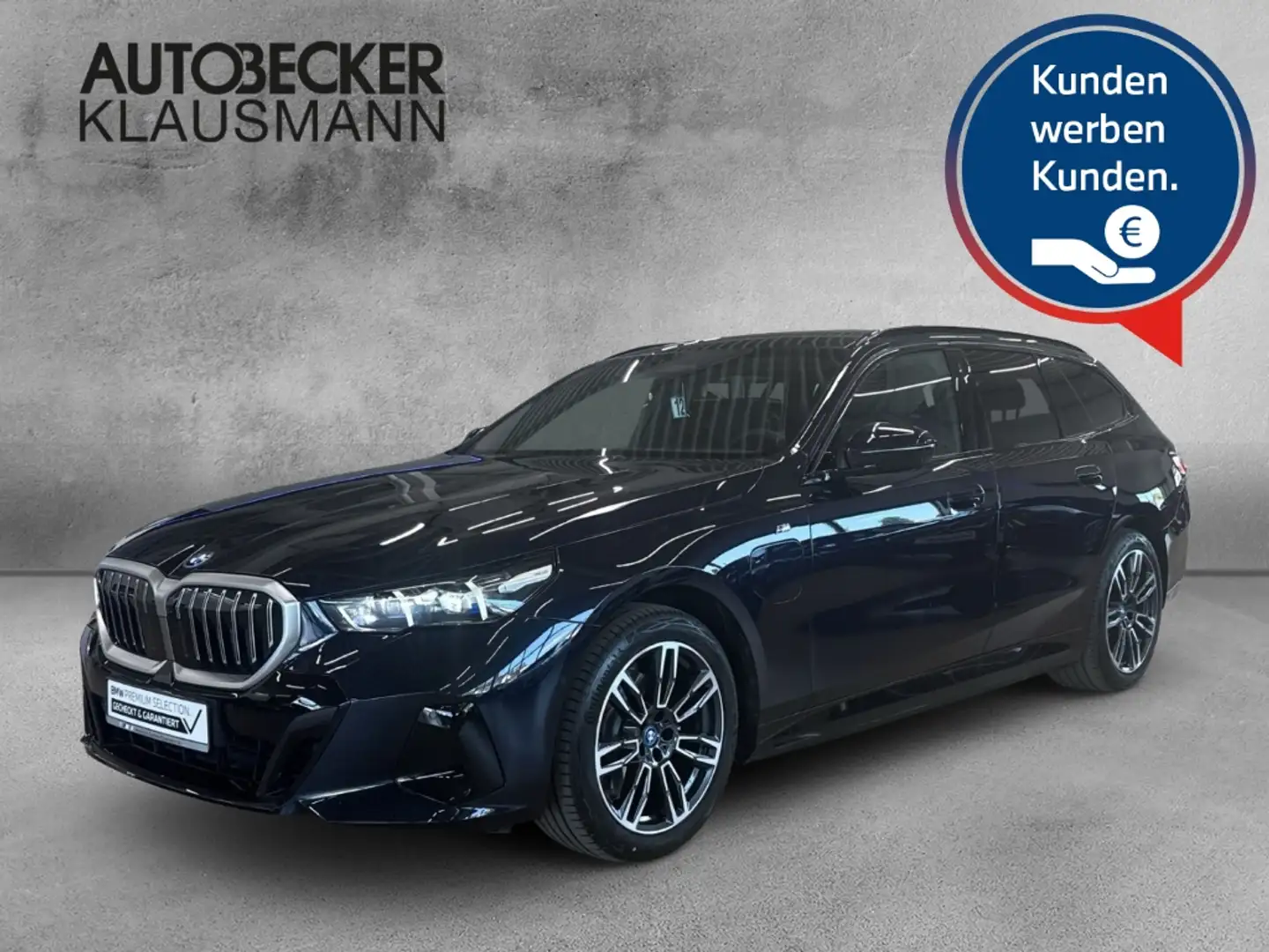 BMW 530 e xDrive Touring M SPORT 19''LC PROF AHK SITZLÜFT Schwarz - 1