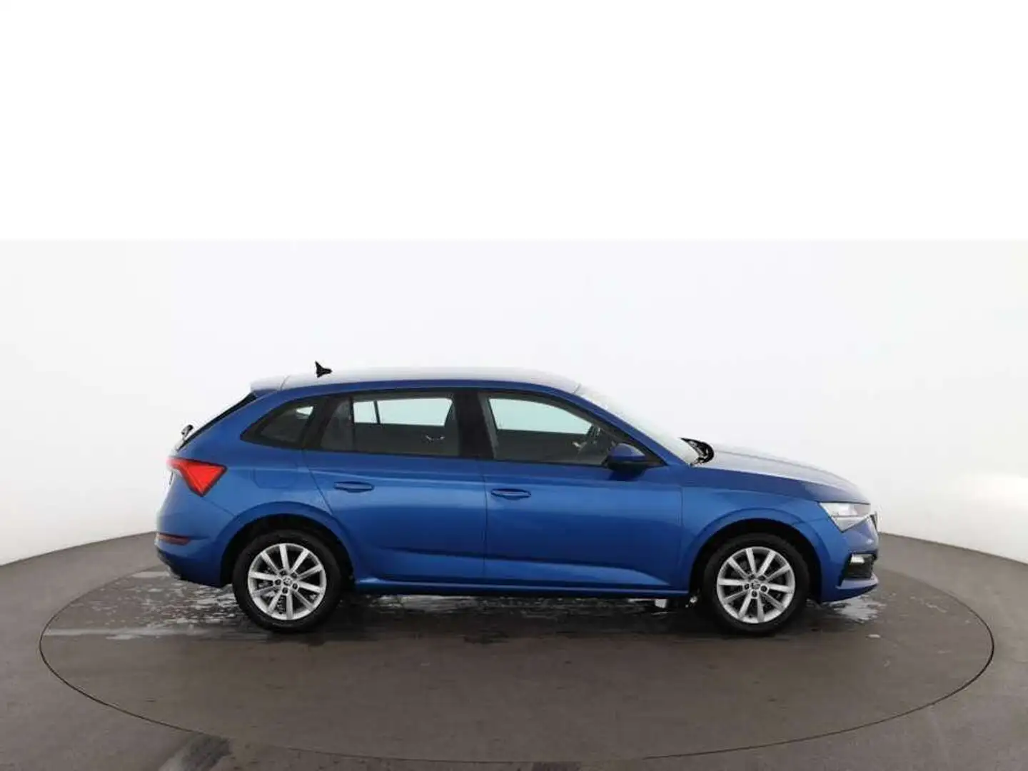Skoda Scala 1.6 TDI Ambition Aut LED DIGITAL-TACHO NAVI Blau - 2