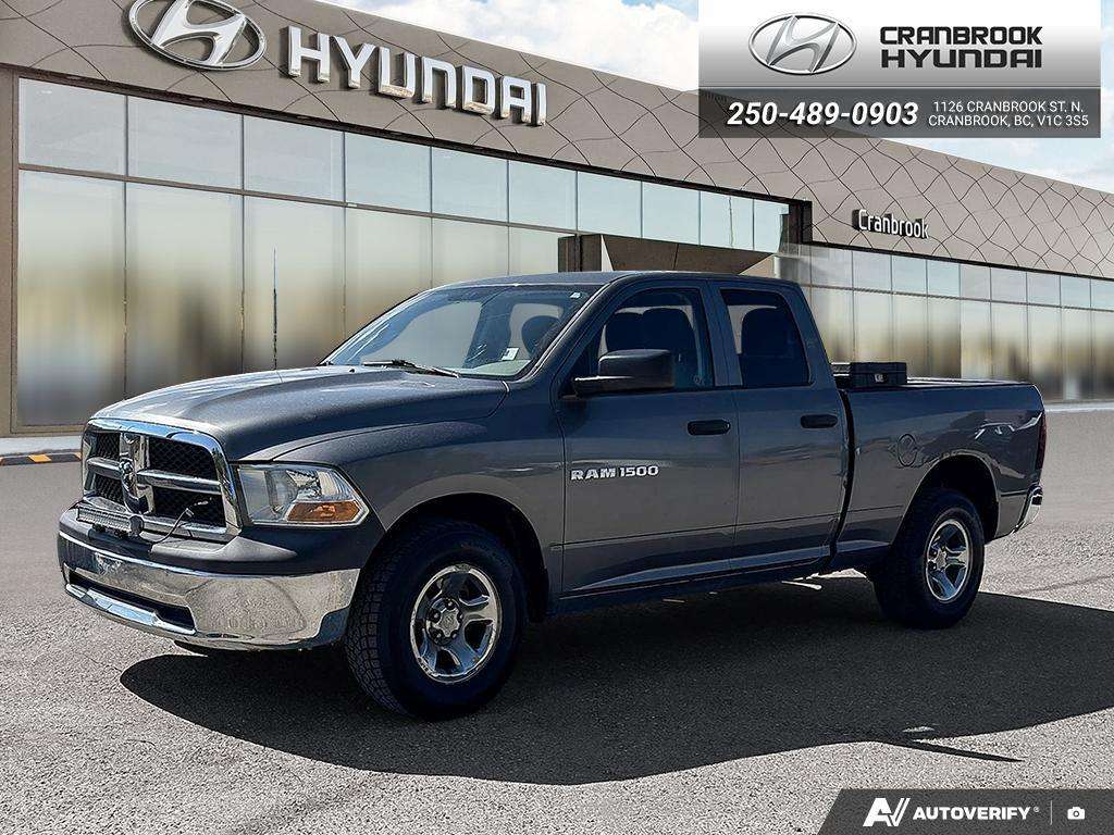 Gray 2012 RAM 1500 Pickup Truck Four-Wheel Drive 6-Speed Automatic
