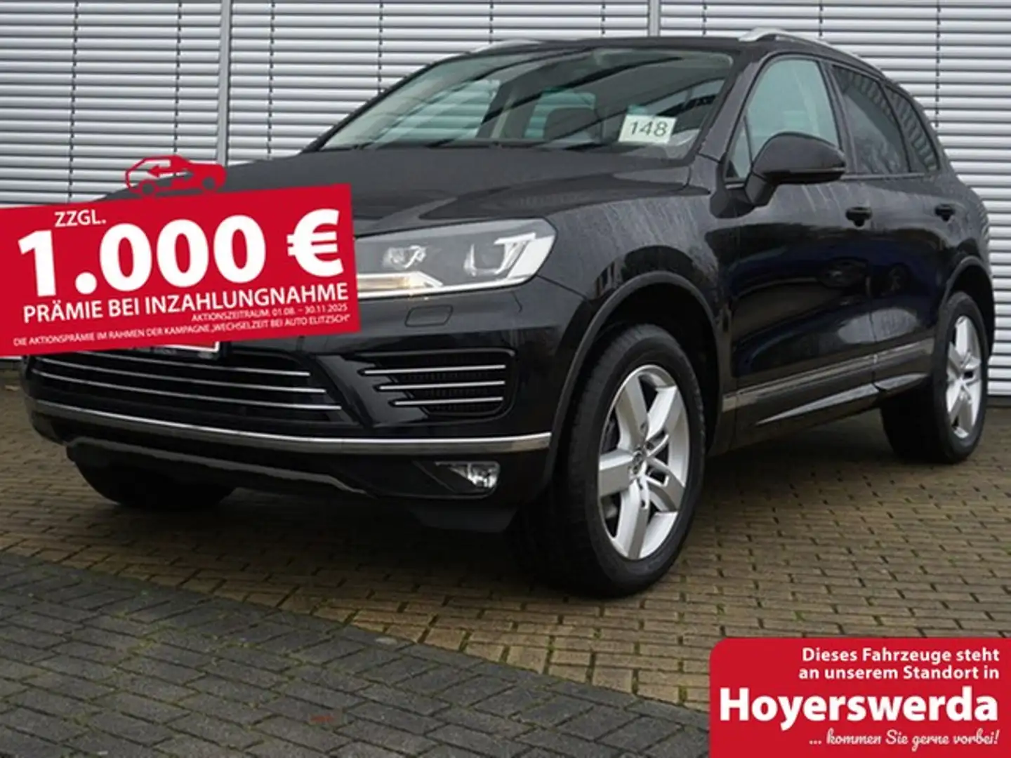Volkswagen Touareg TDI Terrain-Tech R-Line 4M Xenon AHK Navi Luft ... Schwarz - 1
