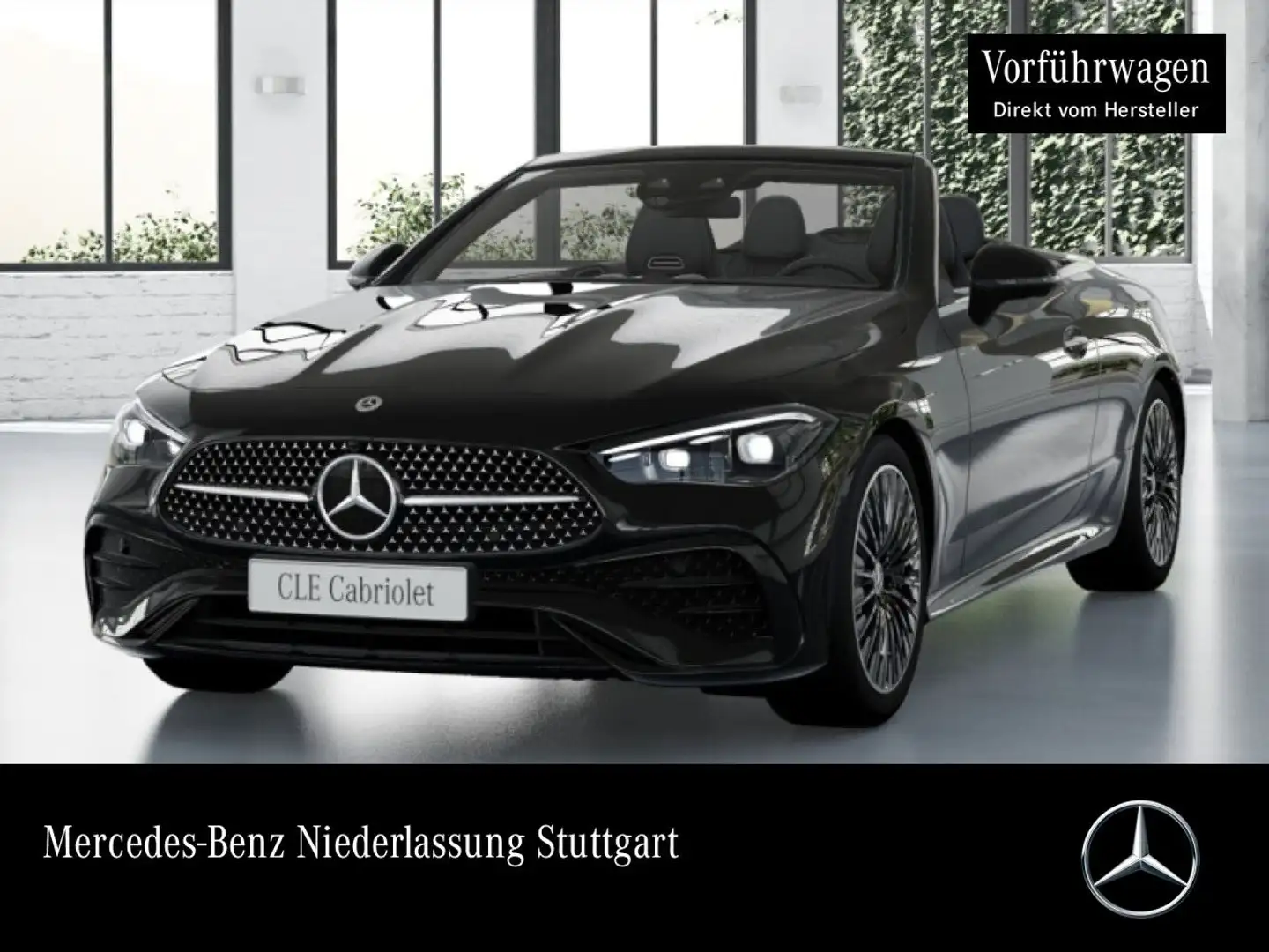 Mercedes-Benz CLE 200 AMG+NIGHT+360+KEYLESS+9G Noir - 1