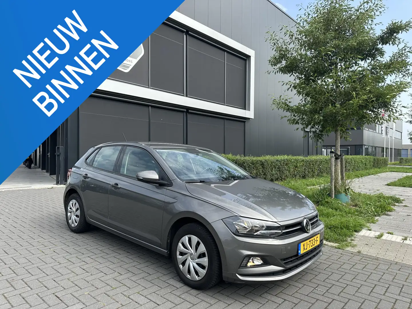 Volkswagen Polo 1.0 TSI Comf Carplay, Airco, Adaptive Cruise Gris - 1