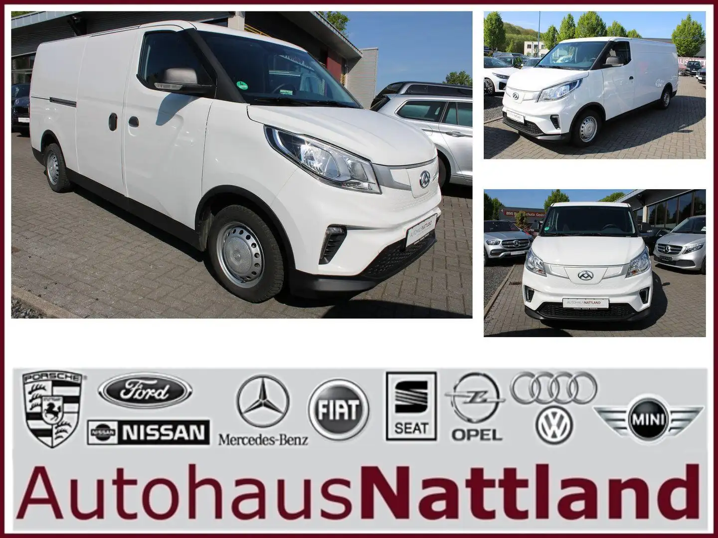 Maxus eDeliver 3 L1H1 Autom. DAB+ 1.Hand Sitzhz. Blanc - 1