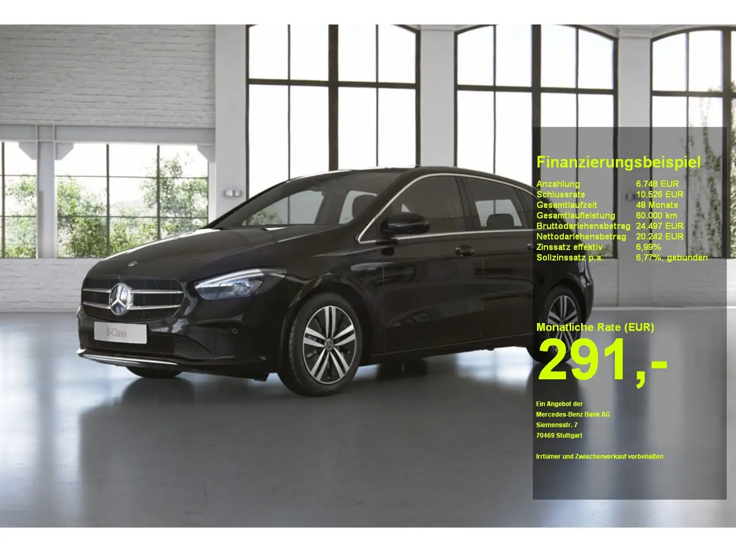 Mercedes-Benz B 250 e Mbux HUD Panorama AHK Distronic Sitzklim Schwarz - 1