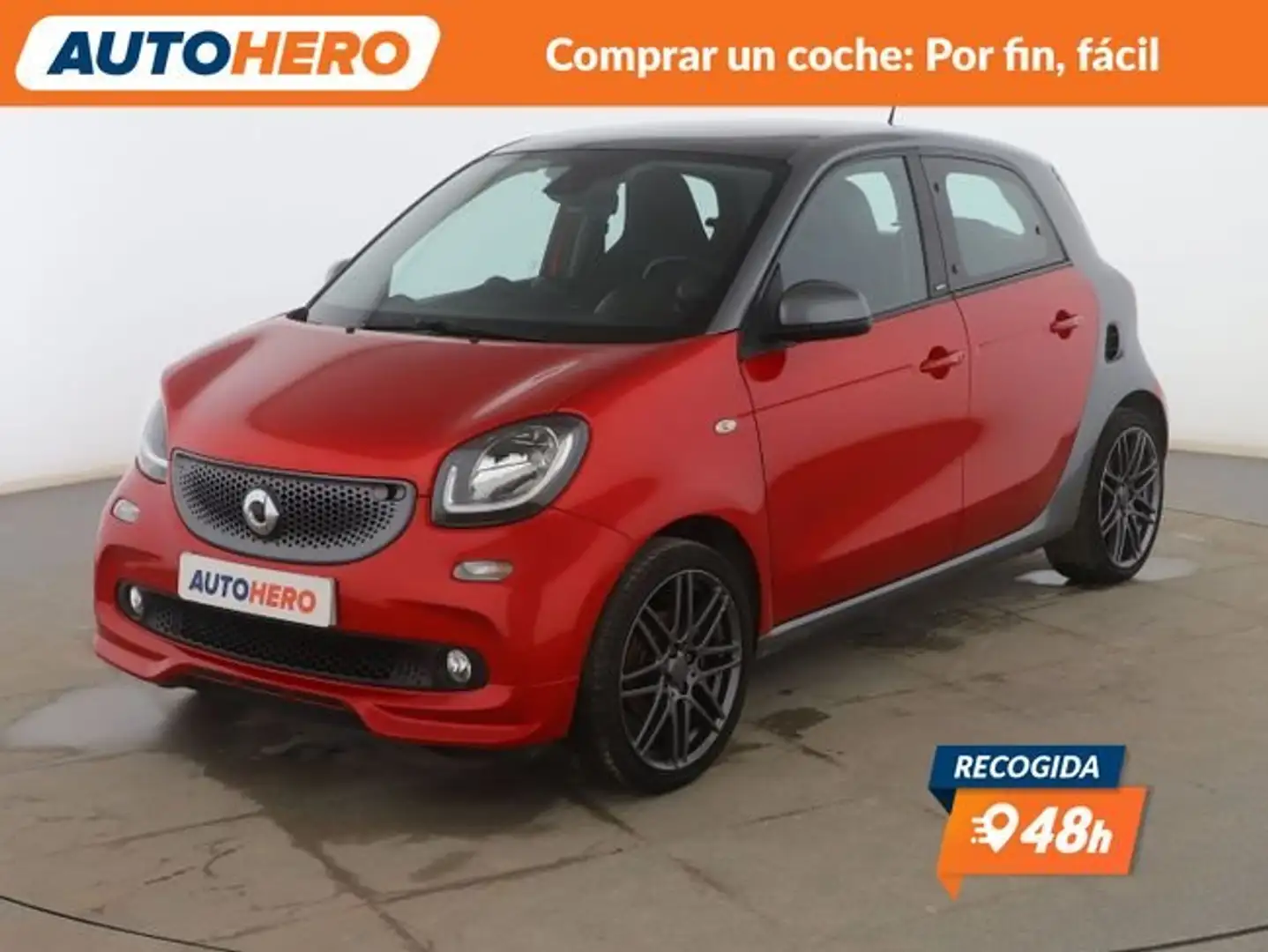 smart forFour 0.9 Turbo Basis passion Rojo - 1