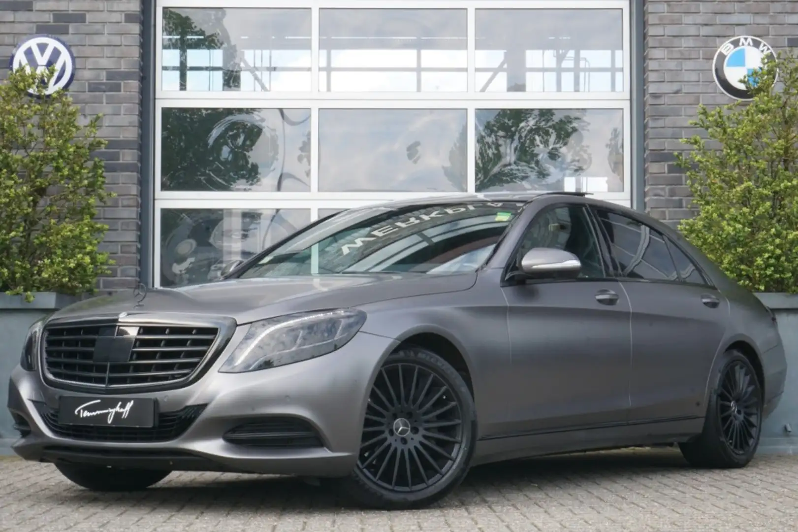 Mercedes-Benz S 350 350 4M BLUETEC LANG - BURMESTER - PANO.DAK Siyah - 1