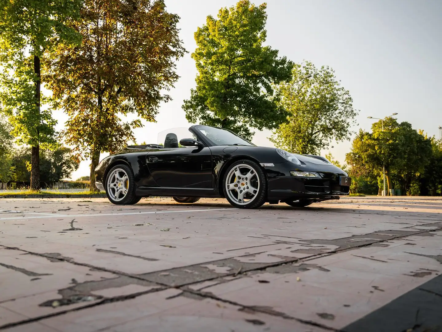 Porsche 997 MANUALE Cabrio 3.6 Carrera Nero - 2
