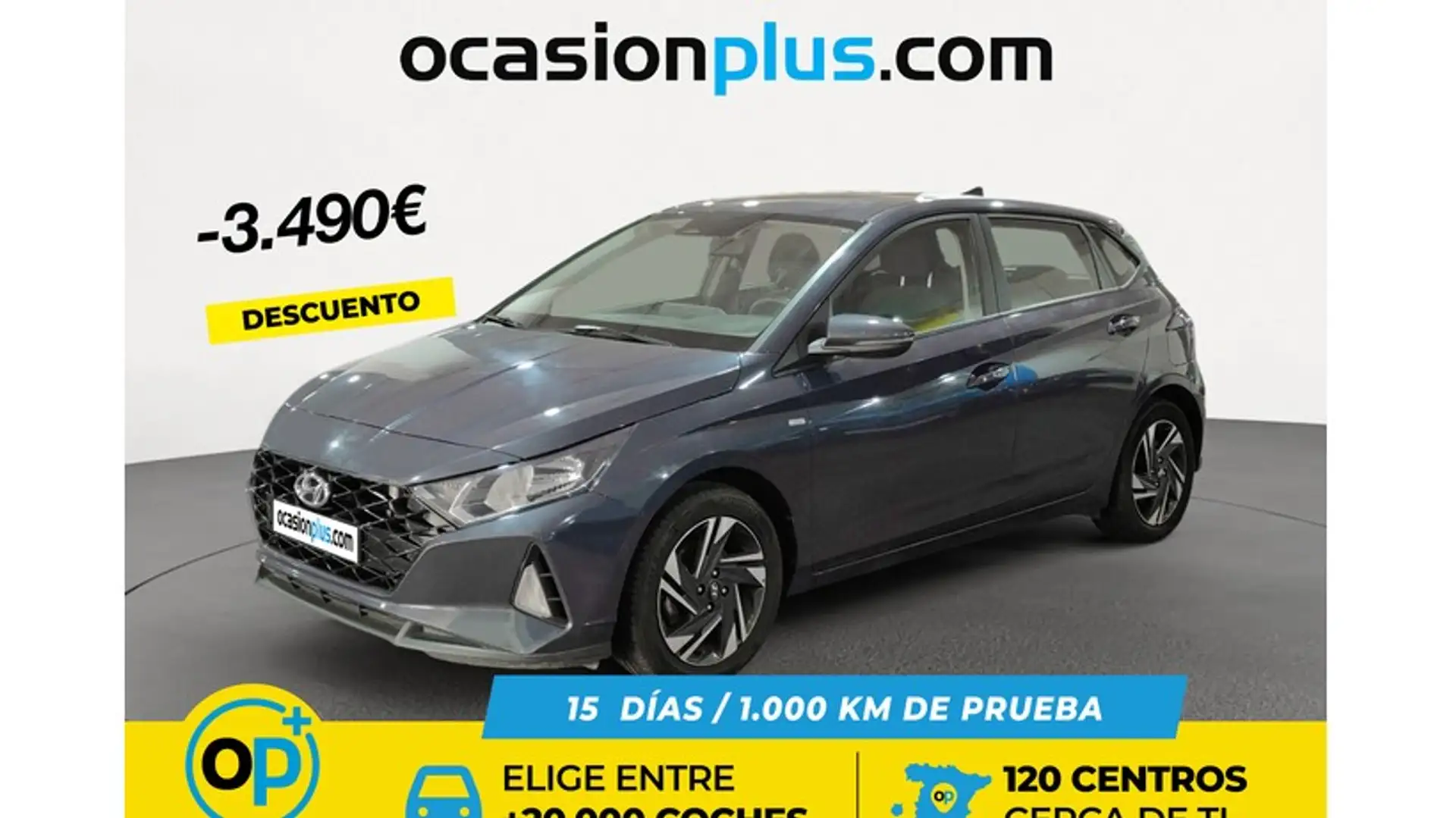 Hyundai i20 1.0 TGDI Klass 48V 100 Grau - 1