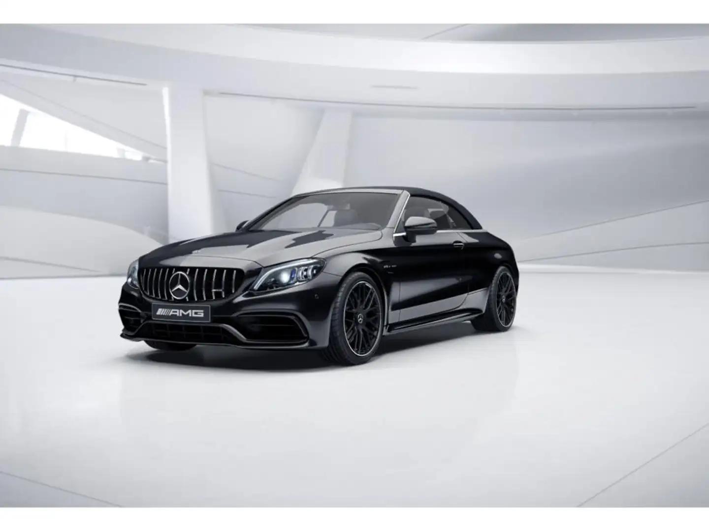 Mercedes-Benz C 63 AMG Cabriolet RüKam+AIRSCARF+COMAND+M-LED Schwarz - 1