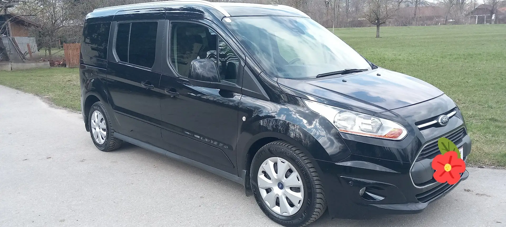 Ford Tourneo Connect Tourneo Connect Basis kurz 1,8 TDCi Basis Schwarz - 1