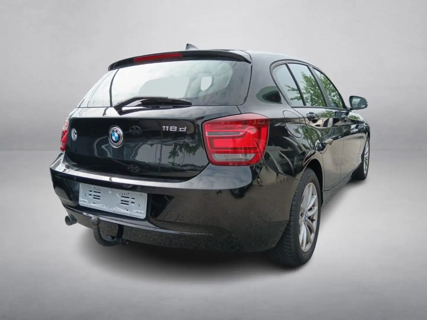 BMW 118 d 5p.  Tetto Navi Xeno Nero - 2