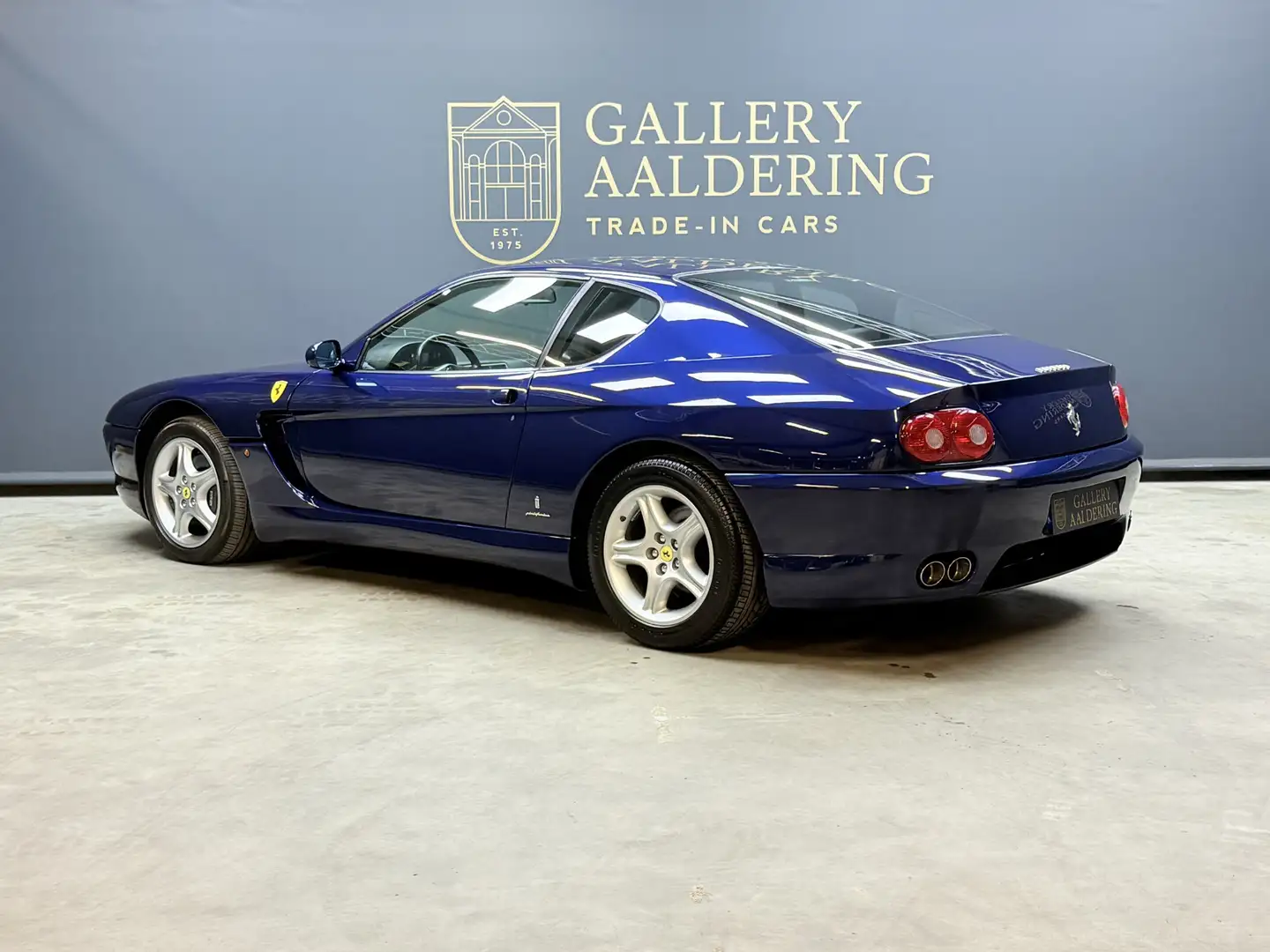 Ferrari 456 GT "Manual 6 speed transmission" Trade-in-car PRIC Blauw - 2