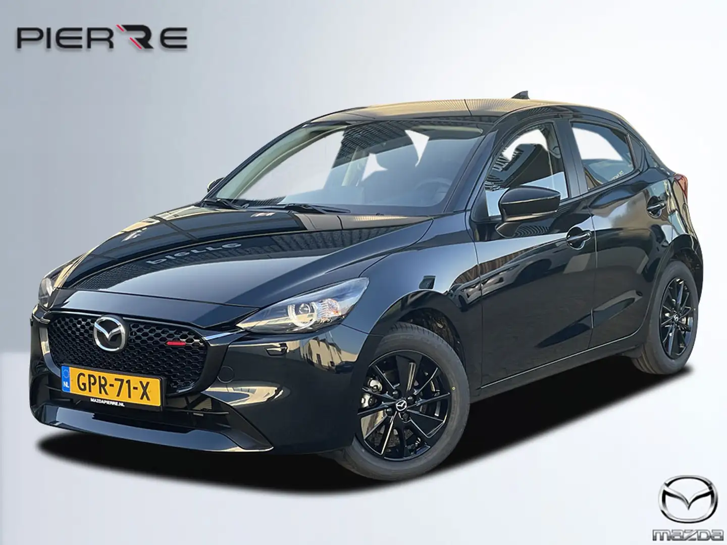 Mazda 2 1.5 e-SkyActiv-G 90 Homura | 16-inch | Armsteun | Noir - 1