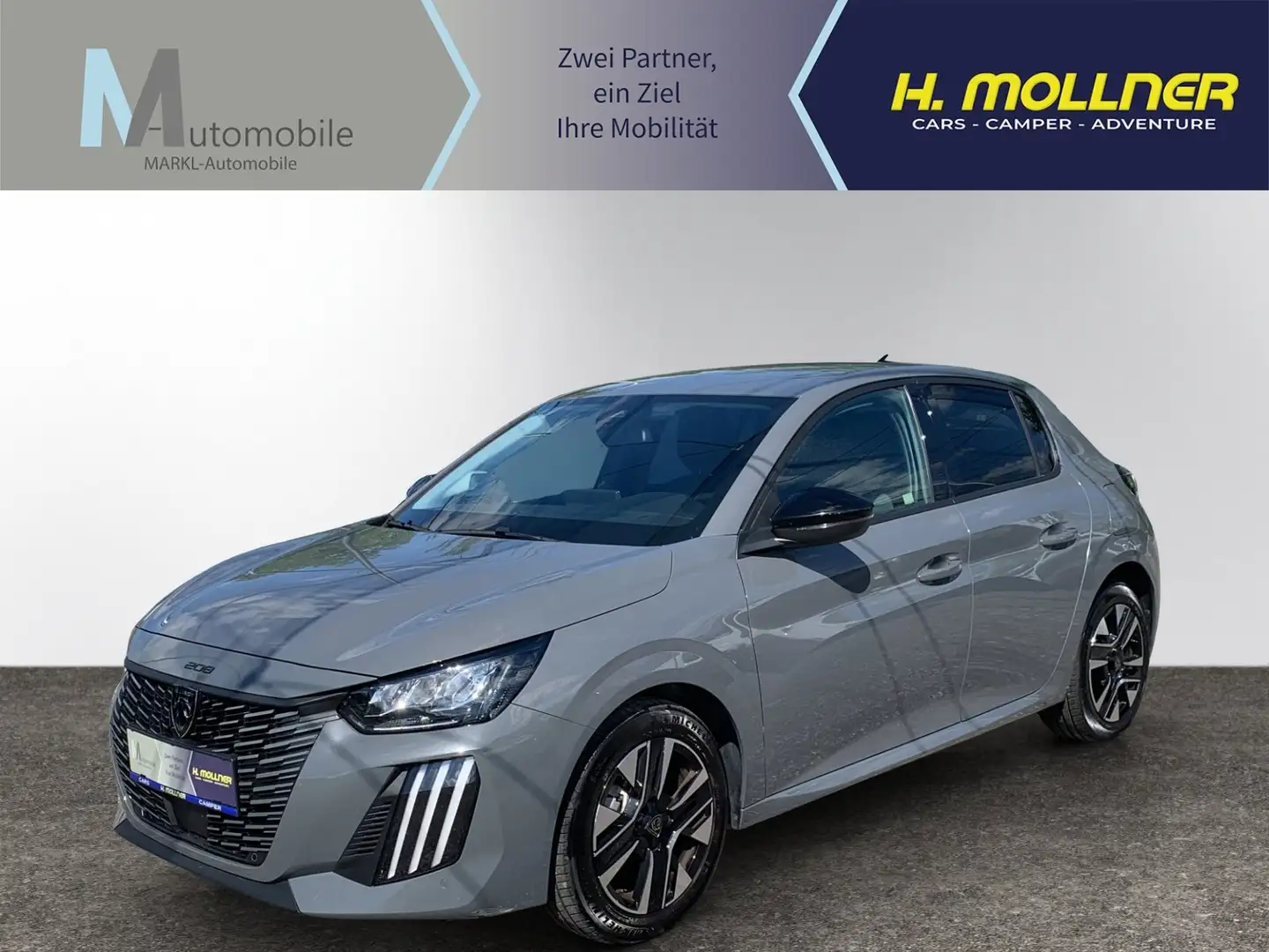 Peugeot 208 Allure Grau - 1