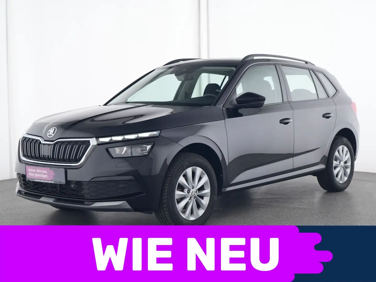 Skoda Kamiq Ambition Navi|Kamera|CarPlay|LED|SHZ|PDC Schwarz - 1