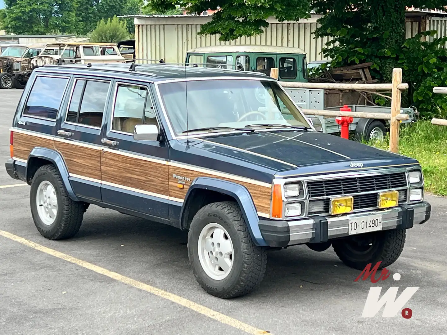 Jeep Cherokee 1988  4000 Azul - 2