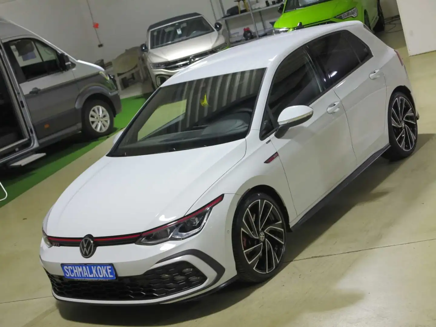 Volkswagen Golf VIII GTI 2.0 TSI OPF DSG7 Navi DCC ACC LM19 Blanco - 2