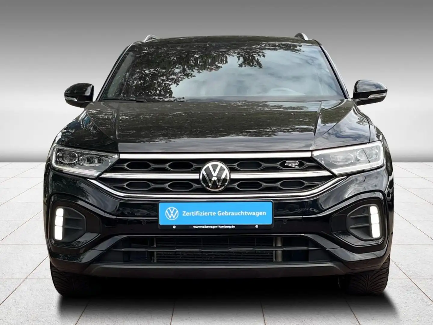Volkswagen T-Roc 2.0 TDI R-Line DSG AHK Navi Rückfahrkamera Schwarz - 2